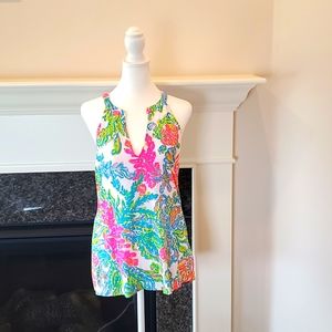 Nearly new Lilly Pulitzer halter tank top.